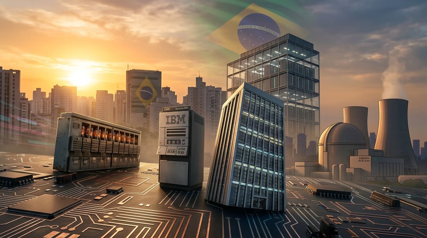 Os Bastidores Invisíveis da Internet: Do Monstro de 1946 ao Data Center do TikTok no Ceará